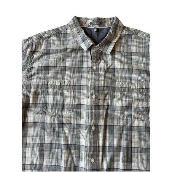 Toad & Co Shirt Mens 2XL Plaid Short Sleeve Recycled Cotton Eco Gorpcore Outdoor - Picture 3 of 9